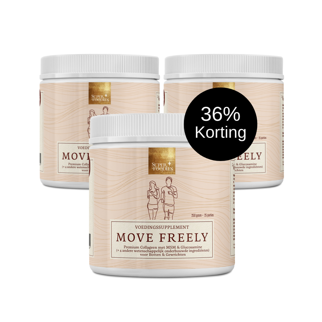 Move Freely - 3 jars - 36_ Korting